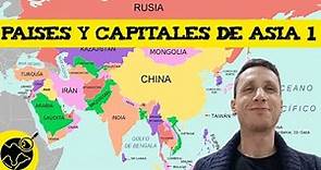 Paises y capitales de Asia 🌏 Parte 1