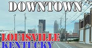 Louisville - Kentucky - 4K Downtown Drive