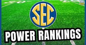 SEC Football Power Rankings: Week 8 Edition