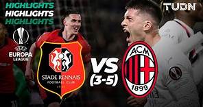 HIGHLIGHTS | Rennes (3)3-2(5) Milán | UEFA Europa League 2023/24 - Playoffs | TUDN