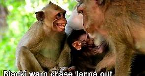 Go away JANNA! Little JANNA deep shocking by got terrible warn and chase her out from mom JANE