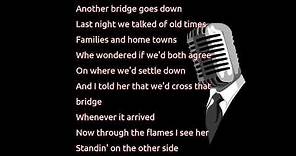 Garth Brooks - Burning Bridges (lyrics)