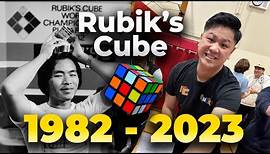 History of Rubik's Cube World Records 1982-2023