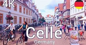 walking tour in Celle in Germany a very beautiful old town 4k 60fps (☀️2023)