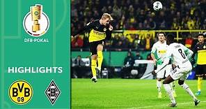 Borussia Dortmund vs. Borussia Mönchengladbach 2-1 | Highlights | DFB-Pokal 2019/20 | 2nd Round