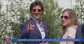 Tom Cruise, ovazione a Cannes - La vita in diretta 19/05/2022