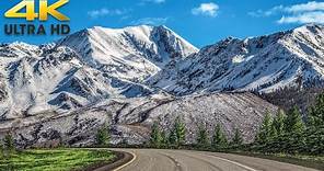 Scenic Highway 395 Sierra Nevada Mountain Drive California to Reno 4K