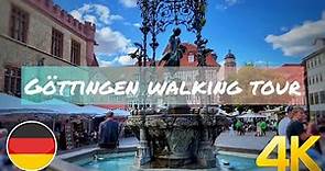Göttingen city walking tour, Germany 4K 60fps | famous landmarks in Göttingen