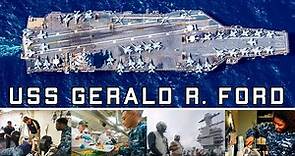 USS Gerald R. Ford: El Portaaviones más GRANDE y PODEROSO! ($13 Mil Millones USD)