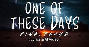 One Of These Days - Pink Floyd (Lyrics & AI Video)