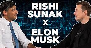 Rishi Sunak & Elon Musk: Talk AI, Tech & the Future