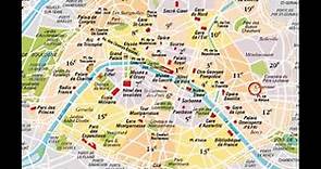 map of Paris France