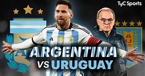 EN VIVO 🔴 ARGENTINA vs URUGUAY | Eliminatorias Sudamericanas ⚽ ¡Juega la SCALONETA por TyC SPORTS!