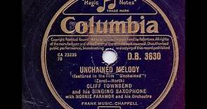 CLIFF TOWSEND AND HIS SINGING SAXOPHONE - UNCHAINED MELODY