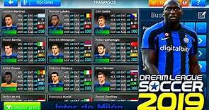 Plantilla del Inter de Milán para el dls 2022-2023(Dream league soccer 19)