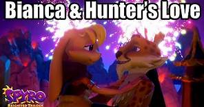 SPYRO REIGNITED TRILOGY - Bianca & Hunter's Love Story (All Their Cutscenes Together)
