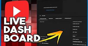 How to live stream on YouTube! (learn the dashboard & how to get noticed)