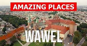 Wawel castle in 4k. Poland, Krakow places to visit