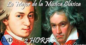 2 HORAS de la Mejor Música Clásica 🎻 Mozart, Beethoven, Bach 🎼 Música Clásica Piano Violin