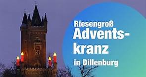 Hessens größter Adventskranz in Dillenburg