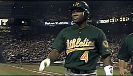 Miguel Tejada gets a grand slam, hits for the cycle in 2001