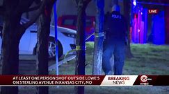 1 dead, 1 hospitalized following double shooting near Lowe's store in Kansas City