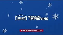 TV Commercial - Lowe's Black Friday Deals - Washers and Dryers - Never Stop Improving
