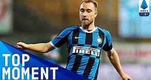 Christian Eriksen Scores his First League Goal for Inter! | Inter 6-0 Brescia | Serie A TIM