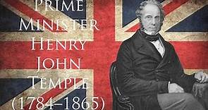 Prime Minister Henry John Temple, Viscount Palmerston of the United Kingdom