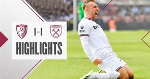 Bournemouth 1-1 West Ham | Hard-Fought Opener Ends All Square | Premier League Highlights