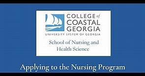 How to Apply to the Nursing Program at College of Coastal Georgia