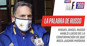 Así REACCIONÓ Miguel Ángel #Russo tras confirmarse el partido entre Boca y San Lorenzo