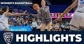 Washington State vs. No. 17 UCLA | Game Highlights | College Women's Basketball | 2022-23 Season