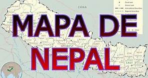 MAPA DE NEPAL