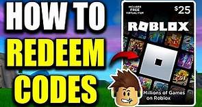 How To Redeem Roblox Codes On PC - Easy Guide