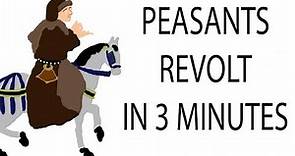 Peasants Revolt | 3 Minute History
