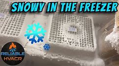 Walk in Freezer Frosting All Over | Iced Up | HVACR