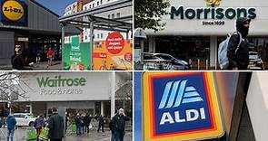 Bank Holiday Monday opening times for Aldi, Asda, Tesco, Morrisons and Sainsburys