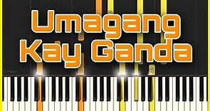 Umagang Kay Ganda Synthesia Piano Tutorial