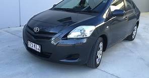 (SOLD) Toyota Yaris 4 door sedan 2007 review for sale
