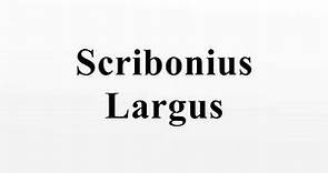 Scribonius Largus
