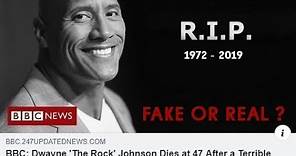 BBC: Dwayne 'The Rock' Johnson Dies at 47 After a Terrible Stunt ...