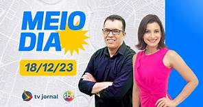 TV JORNAL MEIO-DIA AO VIVO com ANNE BARRETTO | 18.12.23