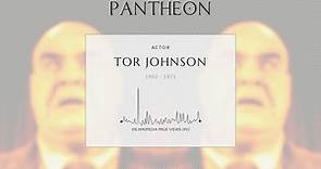 Tor Johnson Biography - Swedish professional wrestler and actor