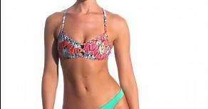 Speedo Turnz Women's Peek A Boo Bikini Top | SwimOutlet.com