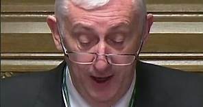 Sir Lindsay Hoyle: 'Our thoughts are with His Majesty'