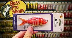 Bass Pro Shops LURES ONLY Fishing Challenge (Surprising!)