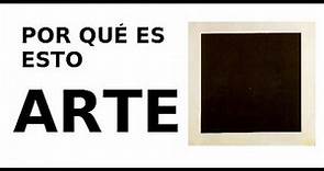 ¿Por qué un cuadrado negro es arte? Malevich y el
