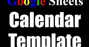 2023, 2024, 2025, & Automatic Calendar Templates (Monthly & Yearly) for Google Sheets