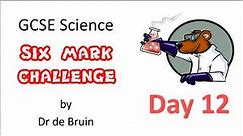 Dr de Bruin's AQA 6 mark science challenge - Day 12 - Microwaves vs Sound waves